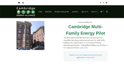 Desktop Screenshot of cambridgeenergyalliance.org